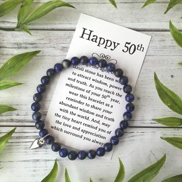gifts for woman turning 50: Bead Bracelet