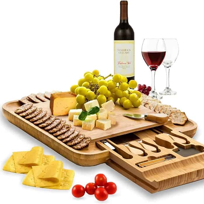 Cheese Board and Knife Set housewarming gift for son and daughter in law