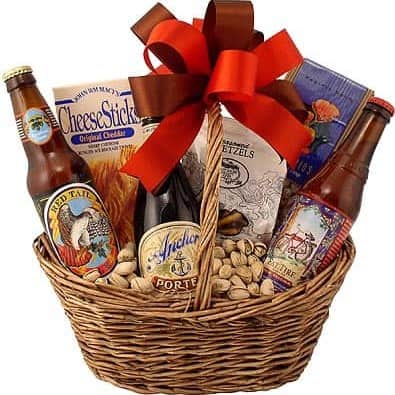 Microbrew Times Gift Basket gifts for a beer lover