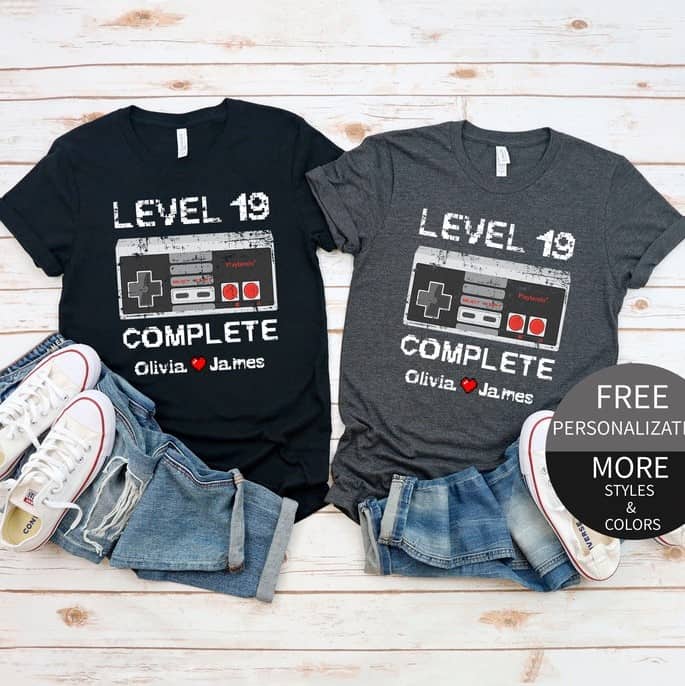 Personalized Level 19 Complete Shirt
