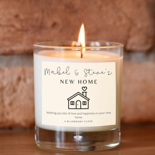 New Homeowners Candle