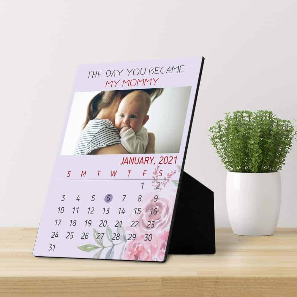 The Day You Become My Mommy Desktop Plaque first mothers day gifts for sister
