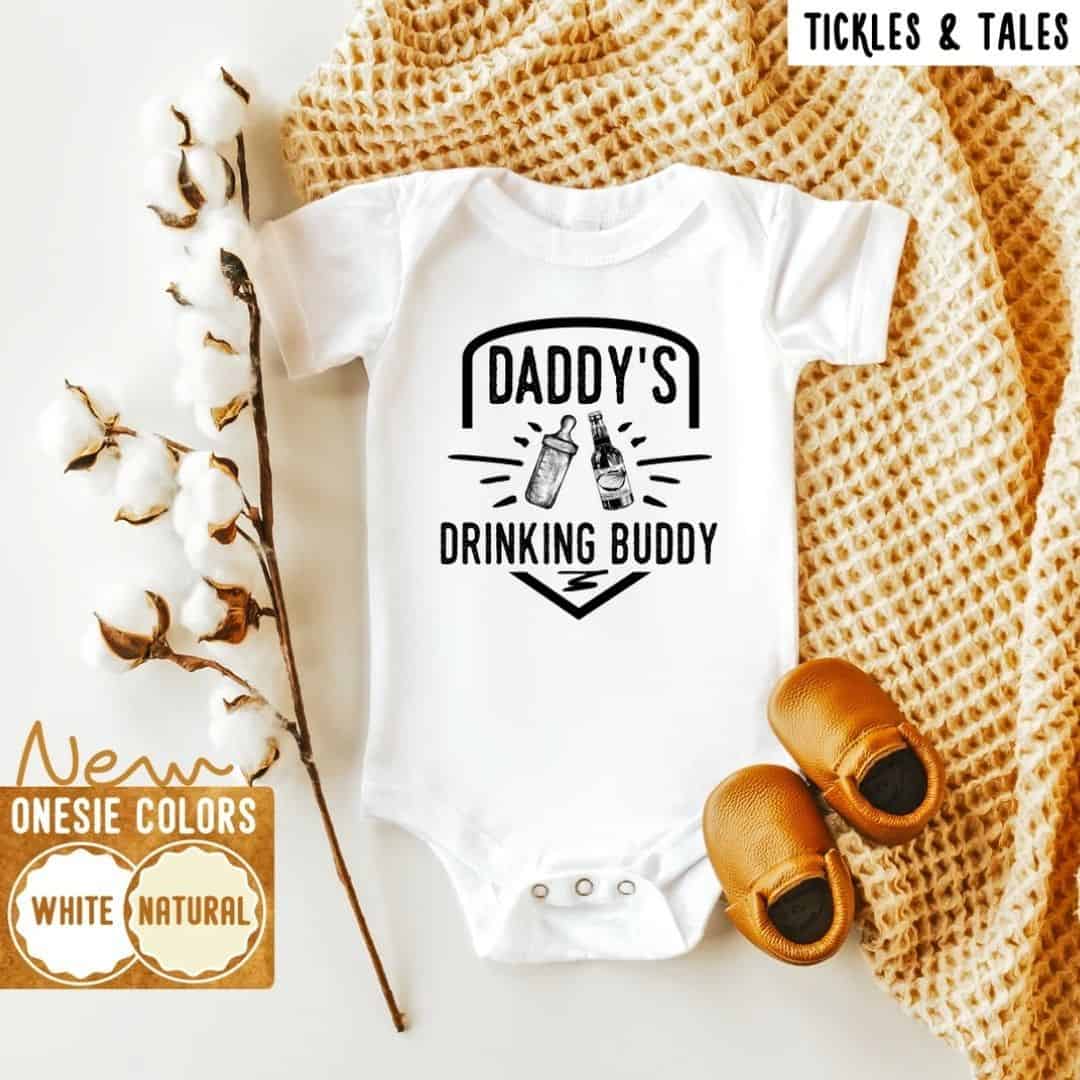 gift for expecting dad: Baby Bodysuit