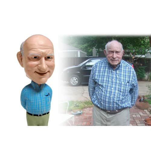 funny presents for dad or grandad on Father's Day: Custom Bobblehead Figurine