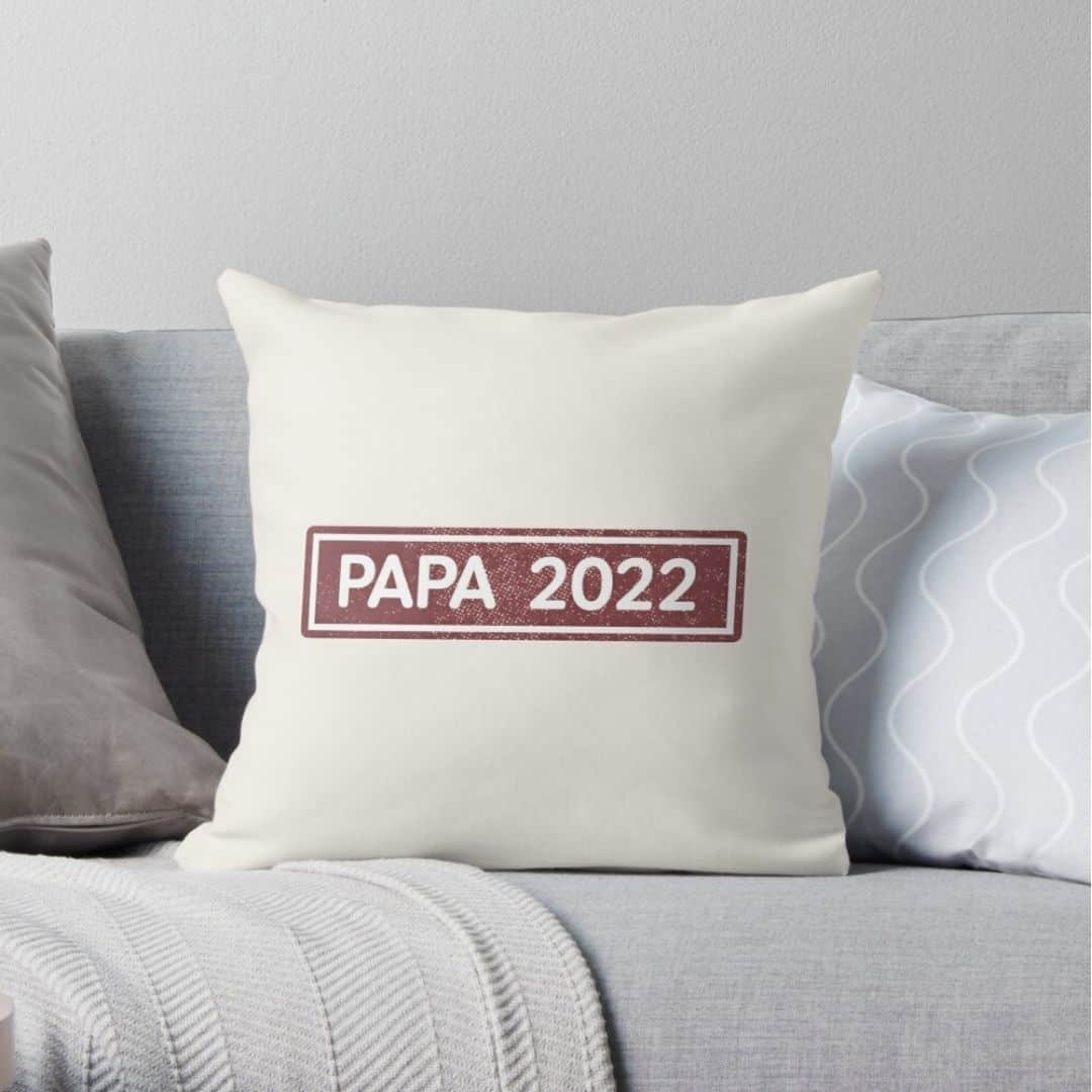 gift for dads to be: Papa Pillow