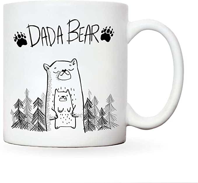 Father's Day gift idea for brother: Dada Bear Mug

