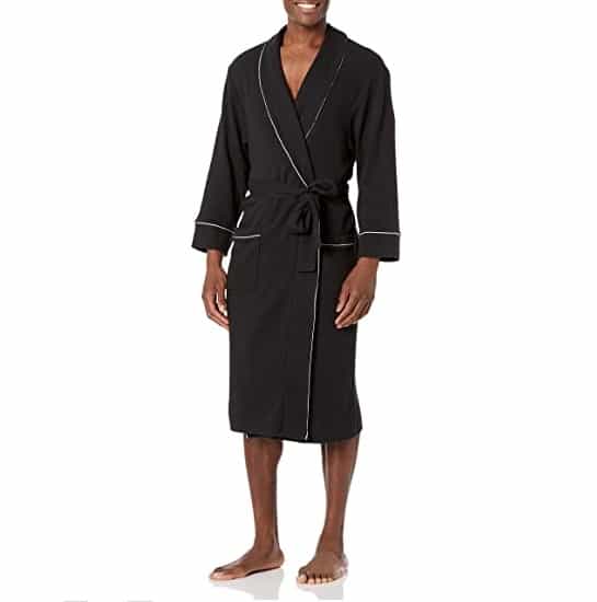 Men's Waffle Shawl Robe fathers day gifts from sons