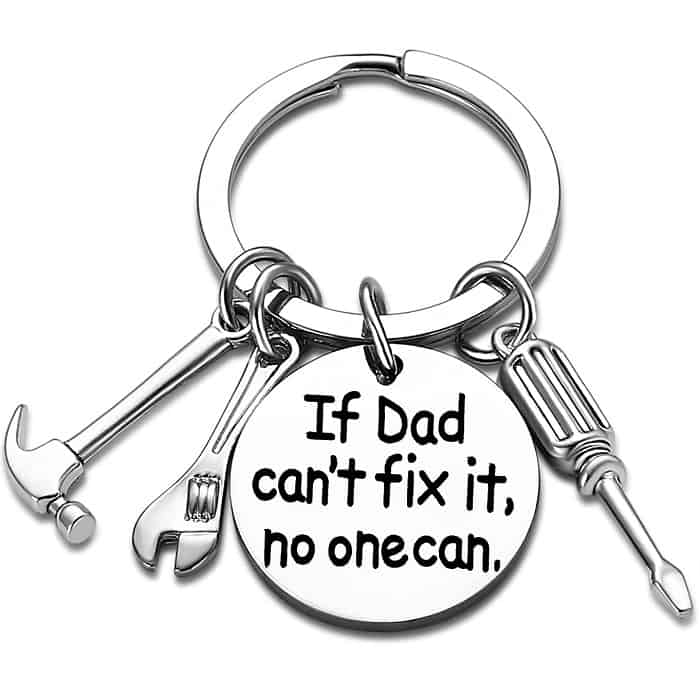 Dad Keychain father day gift from child