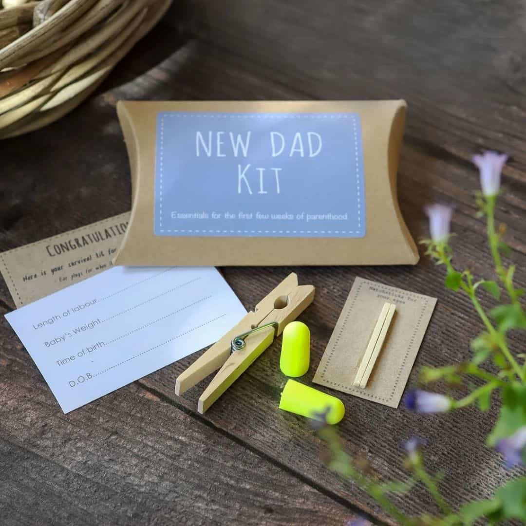 funny gift for expectant dad: New Dad Kit