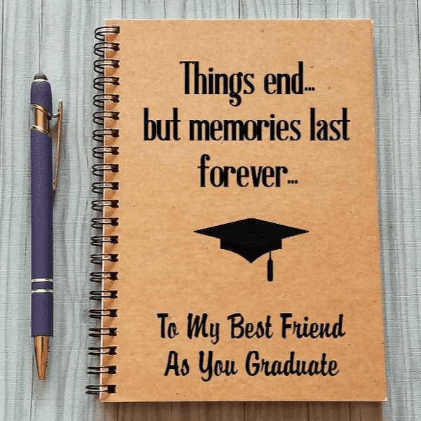 graduation gifts for bff : notebook 