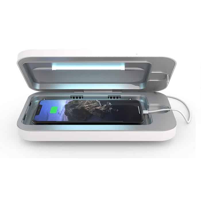 PhoneSoap UV Phone Sanitizer for older dad