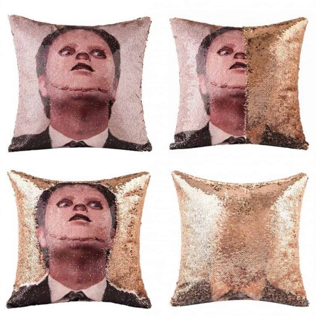 gag Father’s Day gift: Sequin Pillowcase