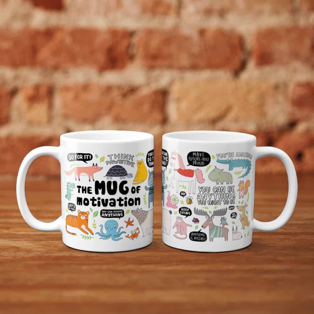 best graduation gift ideas for granddaughters: The Mug of Motivation