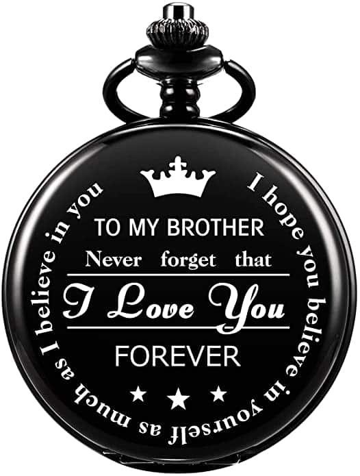 To My Brother Pocket Watch