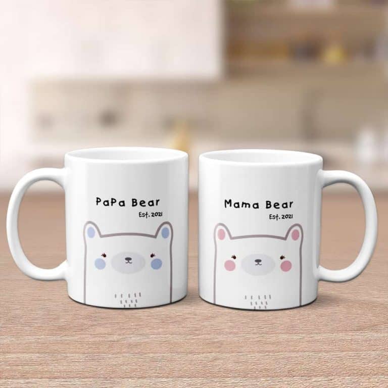 Papa Bear Mama Bear Custom Mug B 768x768 