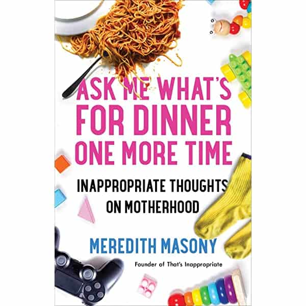 funny gifts for mom: ask me what's for dinner one more time book
