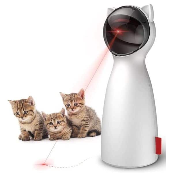 cat stuff for cat lovers: Automatic Cat Laser Interactive Toy