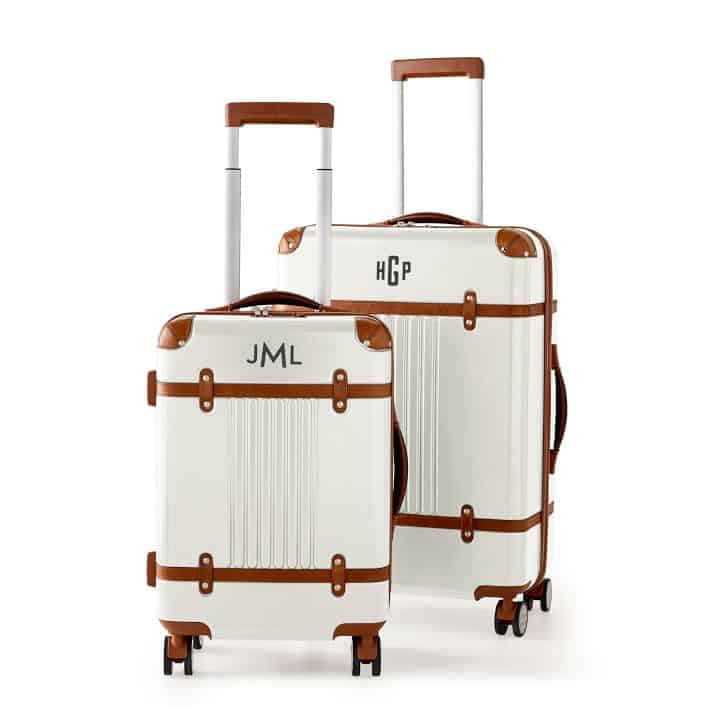 best bridal shower gifts - luggage set