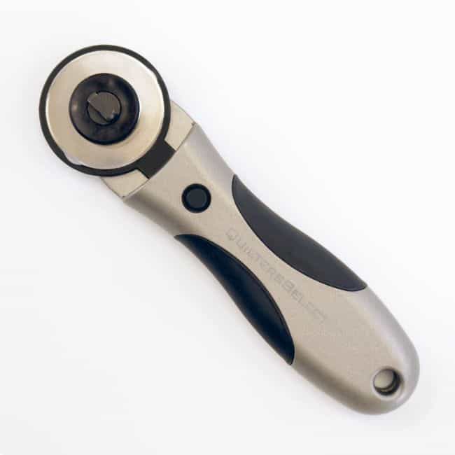 useful gift for quilters: a rotary cutter 