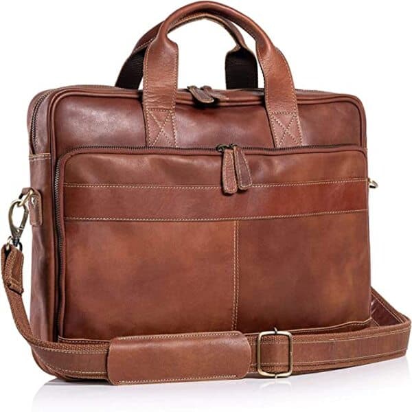 5-month gift ideas: Office School College Briefcase Satchel Bag