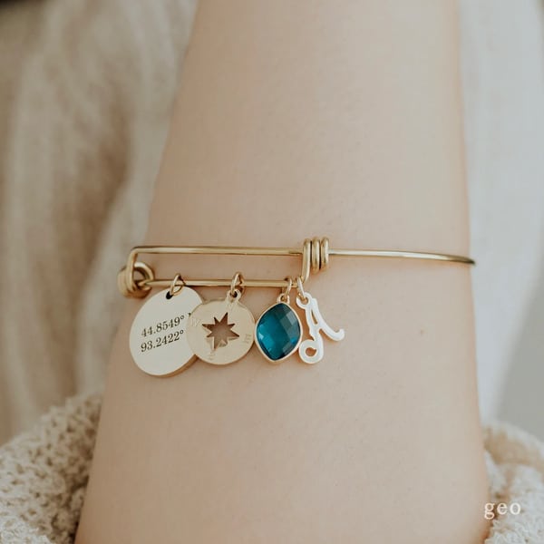 6 month anniversary gifts for her: Choose Your Charm Bracelet