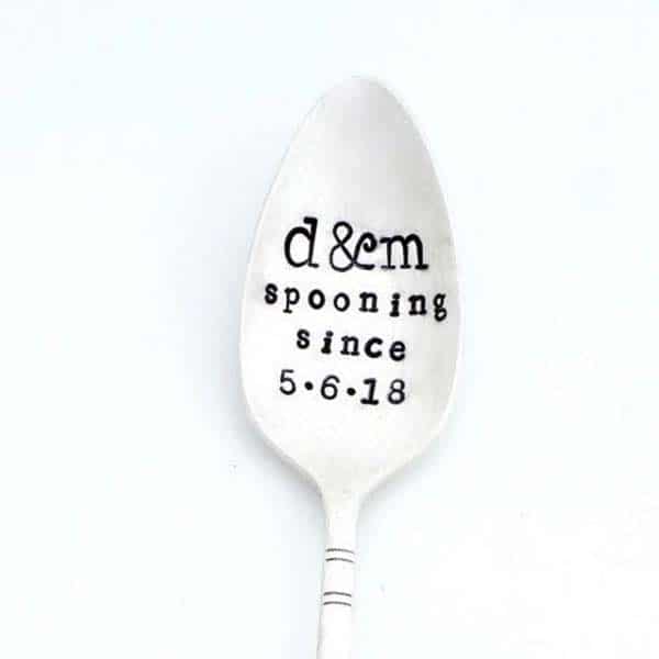 gift ideas for second anniversary: Anniversary Spoon