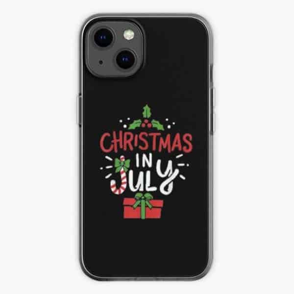 christmas in july gifts: Christmas in July iPhone case