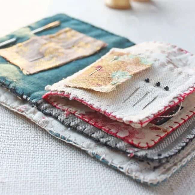 gifts for the quilter who has everything - a handmade Needle Book