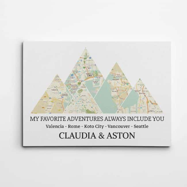 Personalized Travel Print