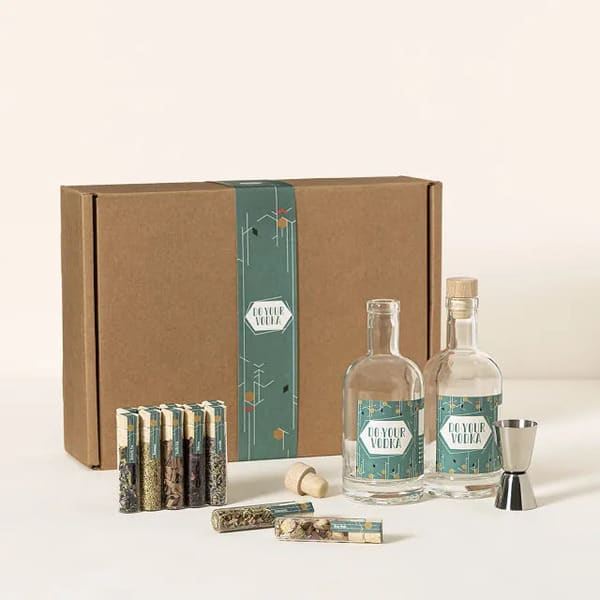 three months gifts: DIY Infused Vodka Kit