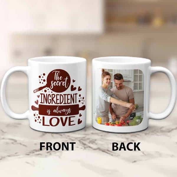 9 month anniversary gift: The Secret Ingredient is Always Love Mug