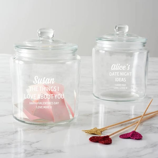 Personalized 'Things I Love About You' Jar