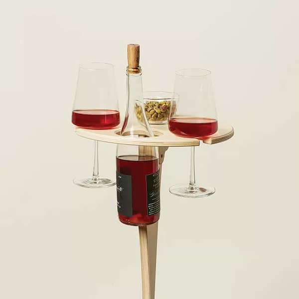 perfect 3 year gift for your dating: Outdoor Wine Table