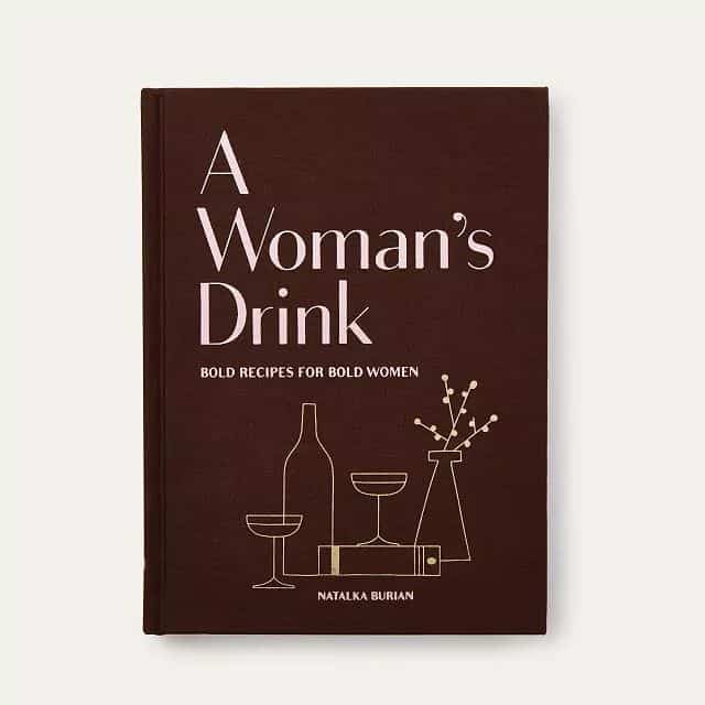 A Woman’s Drink Recipe Book - baby shower hostess gifts