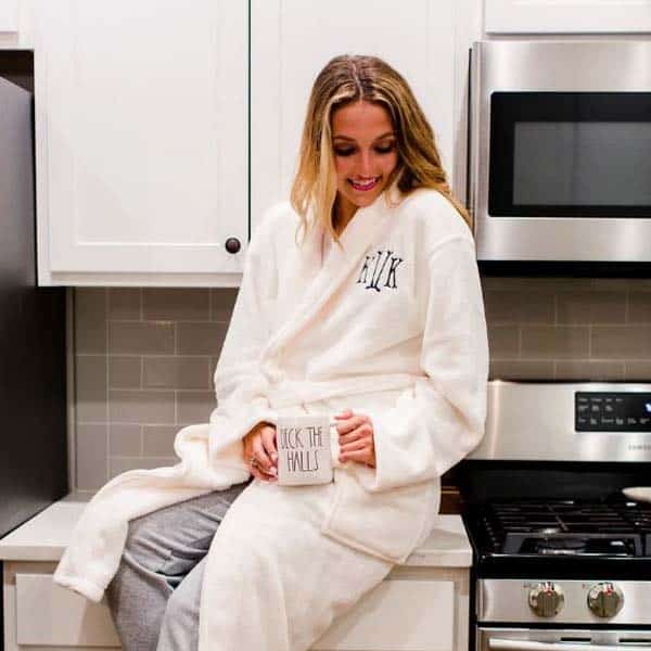 best romantic gifts for her: Personalized Robe
