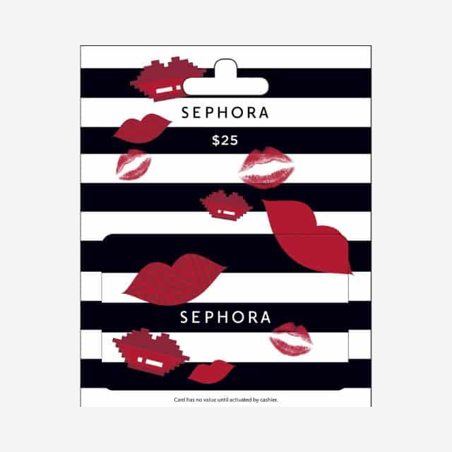 Sephora Gift Card for baby shower hostess