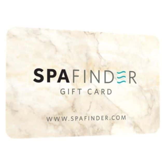 Spafinder Gift Card for baby shower hostess