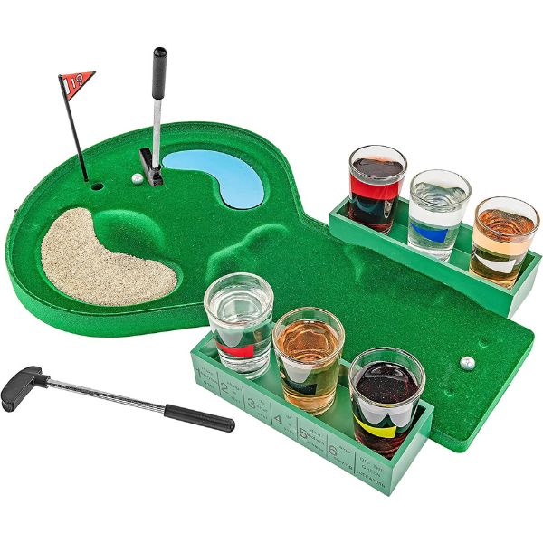 The Shot Golf Drinking Game - unusual golf gift