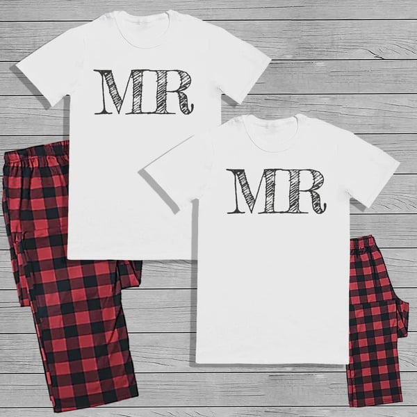Mr & Mr Matching His and His Pajama Set