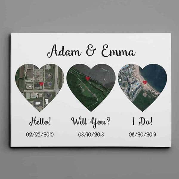 cheachethings to do for anniversary on a budget: Hello – Will You – I Do Map Satellite