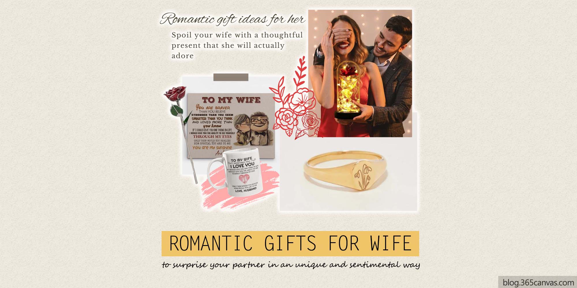 35 Romantic Gifts For Your Wife To Keep The Romance Alive (2022)