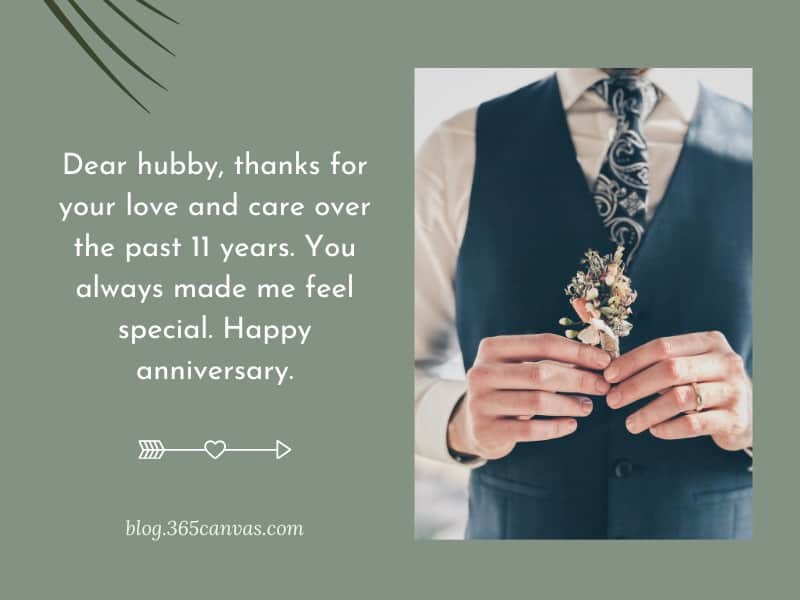 11th wedding anniversary quotes