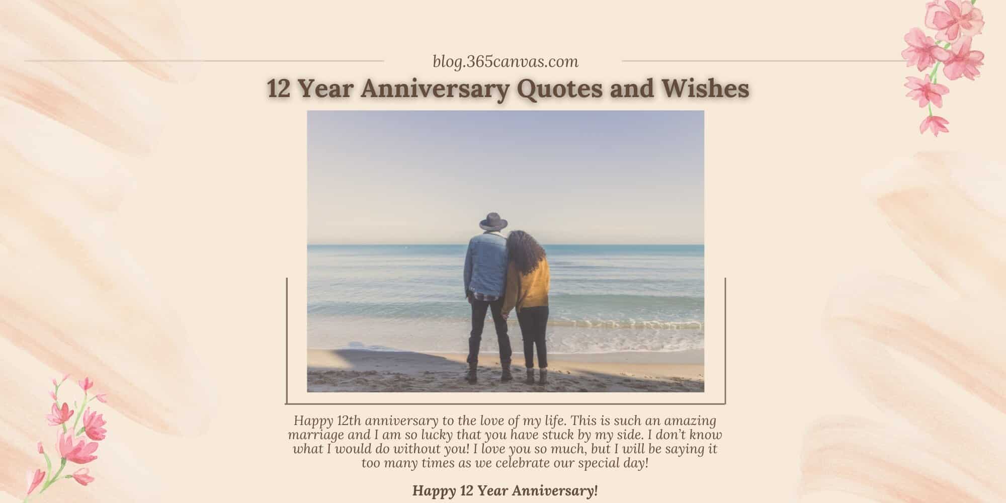66+ Happy 12th Year Silk Wedding Anniversary Quotes And Wishes