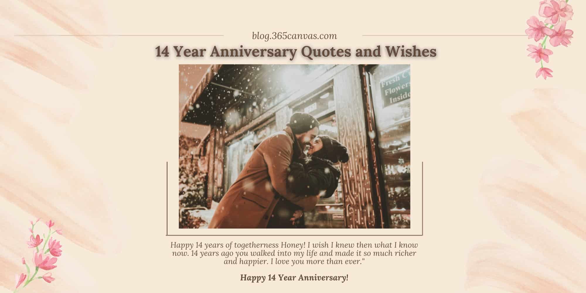 77+ Happy 14th Years Ivory Wedding Anniversary Quotes And Wishes, Messages