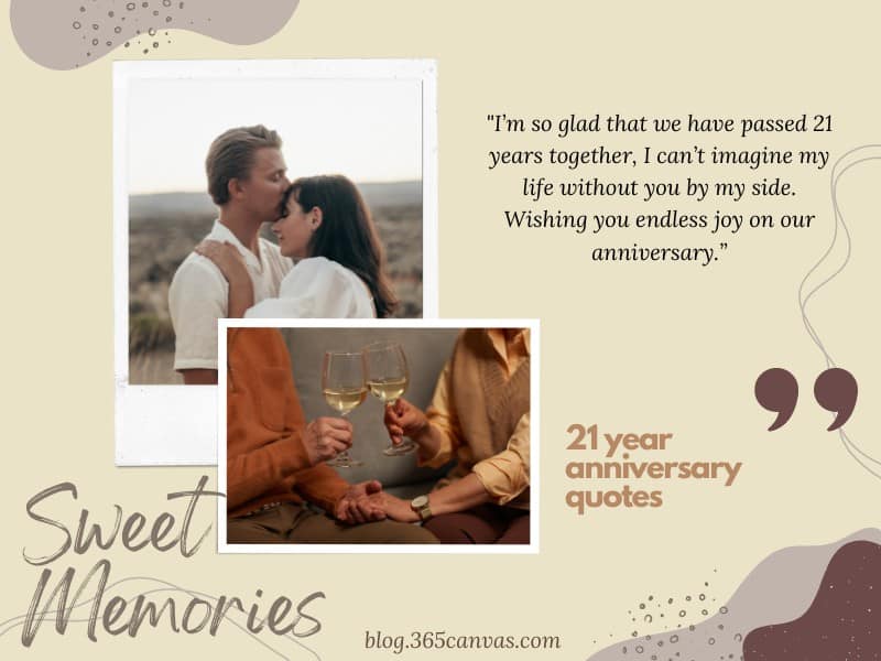 21 Year Anniversary Quotes for Wife