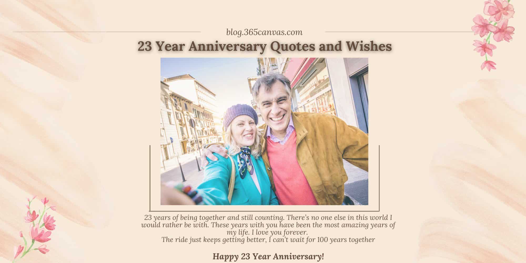 30+ Sweetest 23rd Year Silver Plate Wedding Anniversary Quotes, Wishes