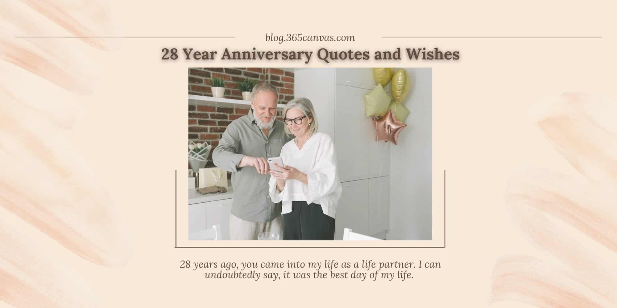 34+ Happy 28th Year Orchid Wedding Anniversary Quotes, Wishes, Messages