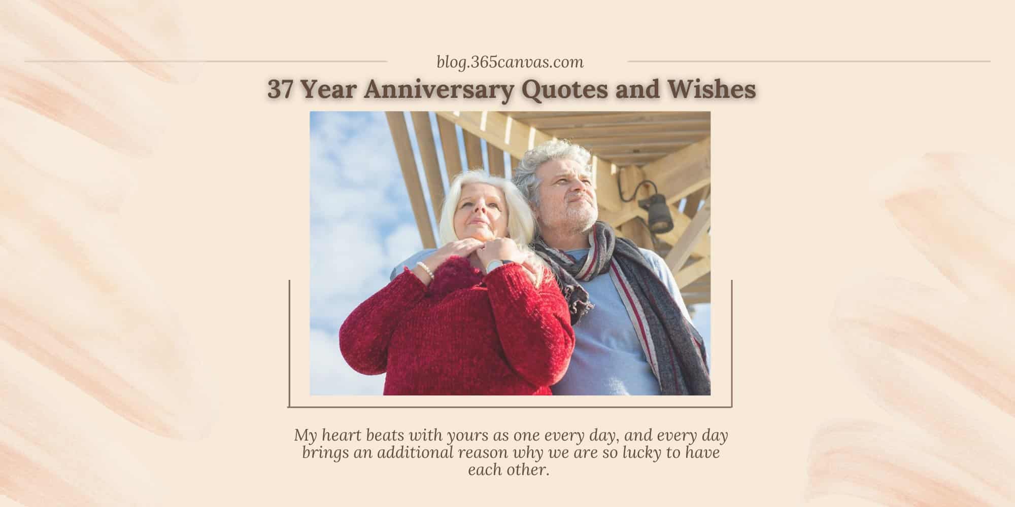 40+ Best 37th Year Book Anniversary Quotes, Wishes and Messages with Image