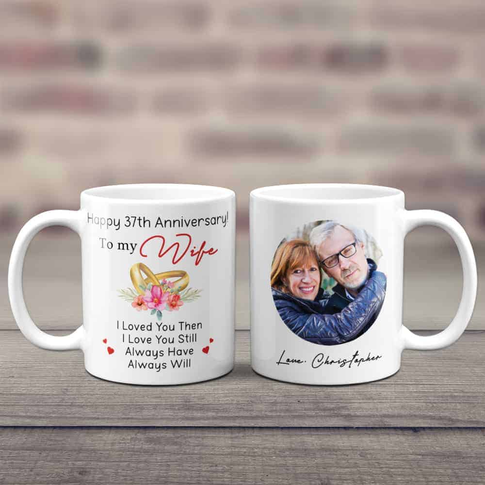 37th Anniversary Gift For Wife From Husband To My Wife Mug
