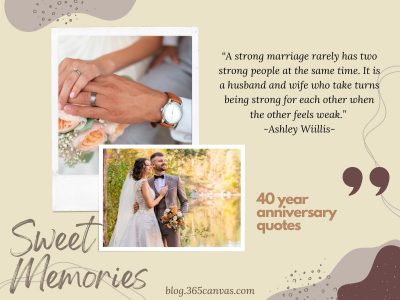 90+ Happy 40th Years Wedding Anniversary Quotes and Wishes